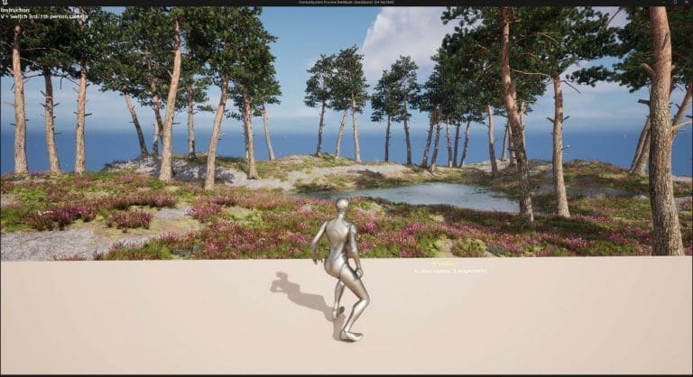 Turn In Place Animation Going Wrong. visual for Games by Hyper Unreal Engine systems