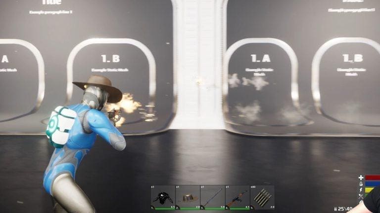 Integrated equipment from the combat into the inventory system