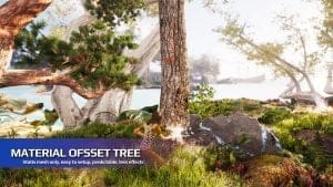 Choppable Trees visual for Games by Hyper Unreal Engine systems