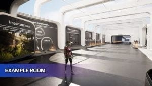 Equipment Manager visual for Games by Hyper Unreal Engine systems