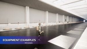 Equipment Manager visual for Games by Hyper Unreal Engine systems