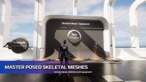 Equipment Manager visual for Games by Hyper Unreal Engine systems