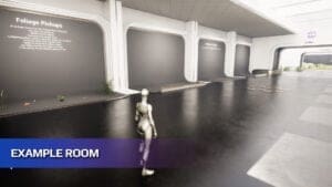 Interactive Foliage visual for Games by Hyper Unreal Engine systems
