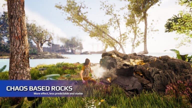 Mineable Rocks visual for Games by Hyper Unreal Engine systems