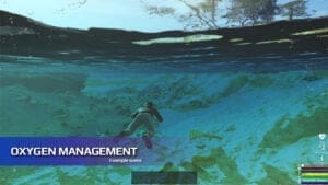 Swimming System visual for Games by Hyper Unreal Engine systems