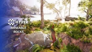 Mineable Rocks visual for Games by Hyper Unreal Engine systems