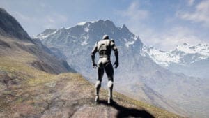 Auto Landscape Material V2 visual for Games by Hyper Unreal Engine systems
