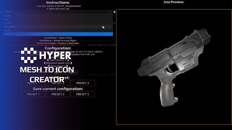 Mesh to Icon Creator
