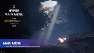Menu And Gamepad System visual for Games by Hyper Unreal Engine systems
