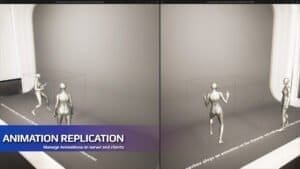 Replication Subsystem visual for Games by Hyper Unreal Engine systems
