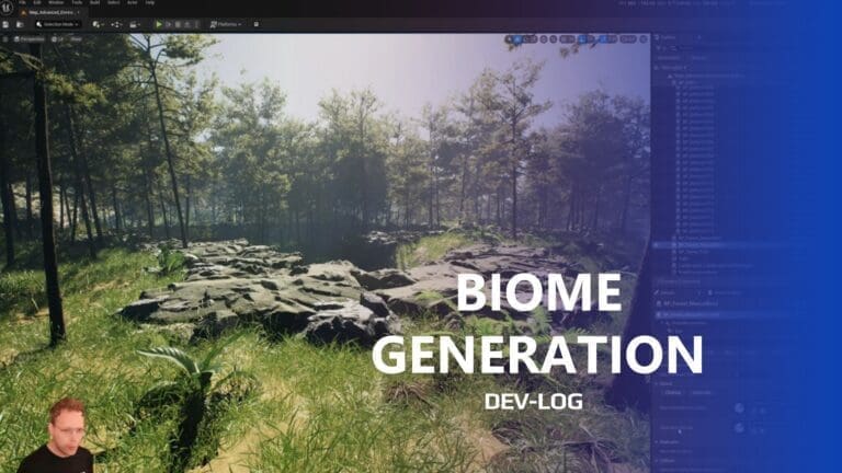 Devlog: Biome Generation visual for Games by Hyper Unreal Engine systems