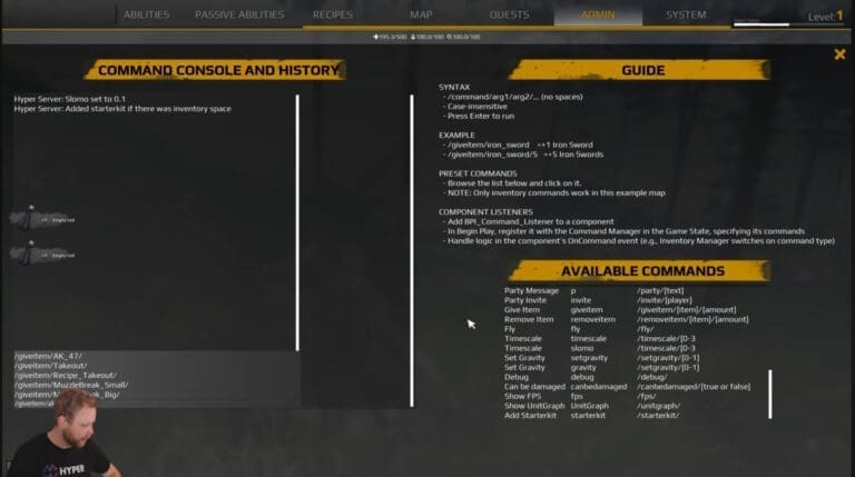 V3 Systems Are Live: Chat System + Console Command Manager visual for Games by Hyper Unreal Engine systems