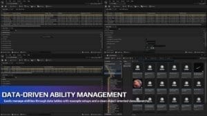 Ability System visual for Games by Hyper Unreal Engine systems