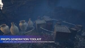 Environment Building Toolkit visual for Games by Hyper Unreal Engine systems
