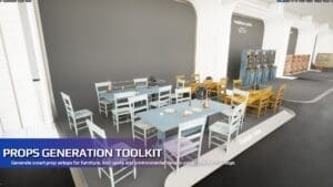Environment Building Toolkit visual for Games by Hyper Unreal Engine systems