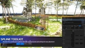 Environment Building Toolkit visual for Games by Hyper Unreal Engine systems