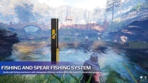 Fishing System visual for Games by Hyper Unreal Engine systems