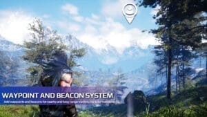 Map System visual for Games by Hyper Unreal Engine systems