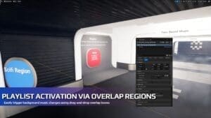 Background Music System visual for Games by Hyper Unreal Engine systems