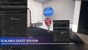 Quest System visual for Games by Hyper Unreal Engine systems