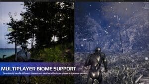 Weather System visual for Games by Hyper Unreal Engine systems