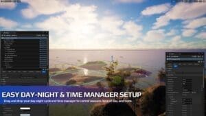 Weather System visual for Games by Hyper Unreal Engine systems