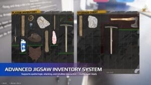 Jigsaw Inventory System visual for Games by Hyper Unreal Engine systems
