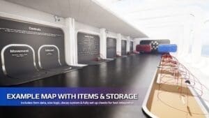 Jigsaw Inventory System visual for Games by Hyper Unreal Engine systems