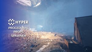 Hyper Procedural Props Spawner visual for Games by Hyper Unreal Engine systems