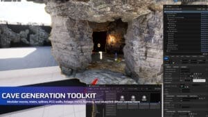Hyper Cave Building Toolkit visual for Games by Hyper Unreal Engine systems