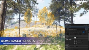 Hyper Procedural Biome Generator visual for Games by Hyper Unreal Engine systems