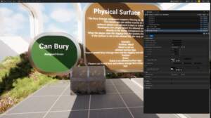 Bury Storage System visual for Games by Hyper Unreal Engine systems