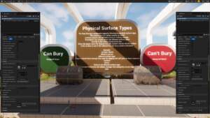 Bury Storage System visual for Games by Hyper Unreal Engine systems