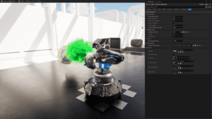 Turret Defense System visual for Games by Hyper Unreal Engine systems