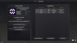 Guild & Clan System visual for Games by Hyper Unreal Engine systems