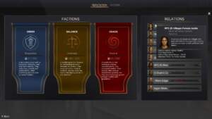 Reputation Manager visual for Games by Hyper Unreal Engine systems