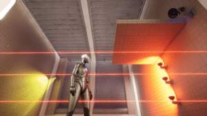 Security System visual for Games by Hyper Unreal Engine systems
