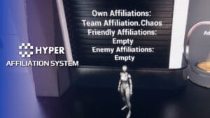 Information Prompt System visual for Games by Hyper Unreal Engine systems