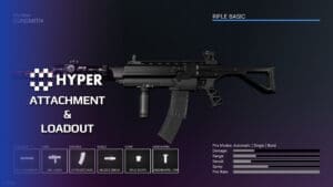 Weapon Attachment & Loadout System visual for Games by Hyper Unreal Engine systems