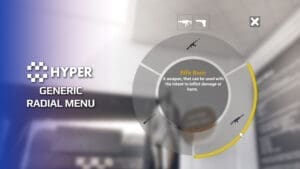 Information Prompt System visual for Games by Hyper Unreal Engine systems