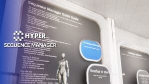 Information Prompt System visual for Games by Hyper Unreal Engine systems