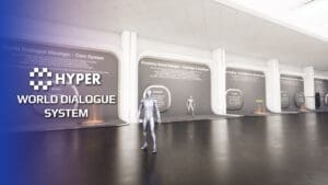 Information Prompt System visual for Games by Hyper Unreal Engine systems