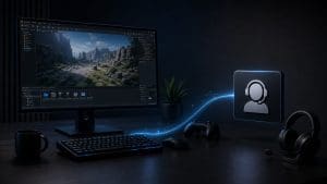 Enhanced support session visual