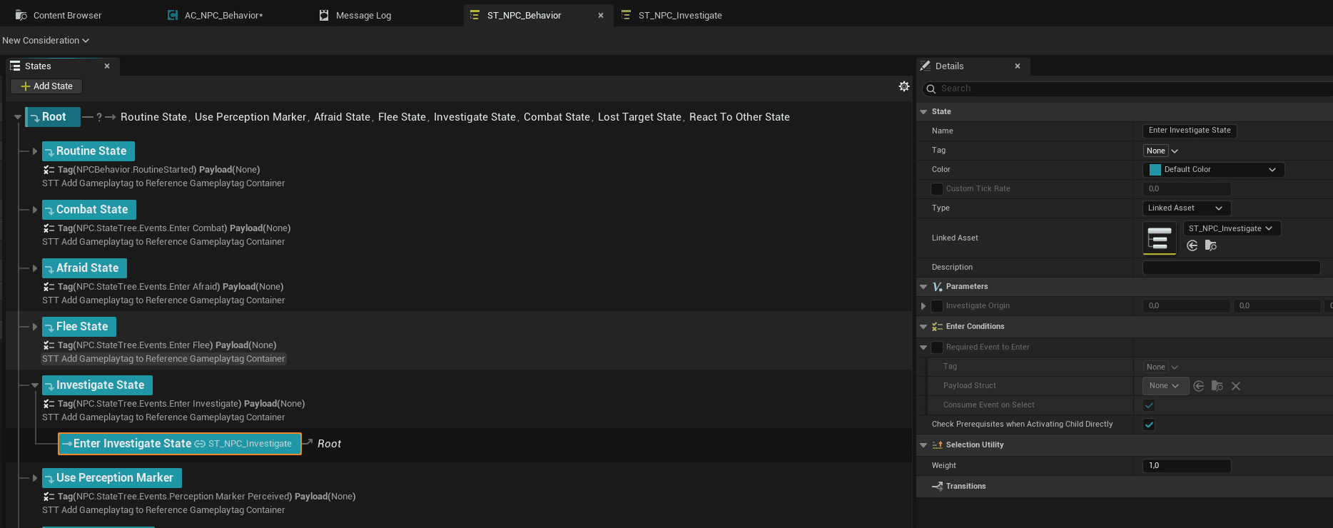 Investigation Logic screenshot