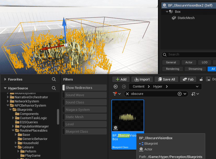 Obscured Vision Volumes screenshot