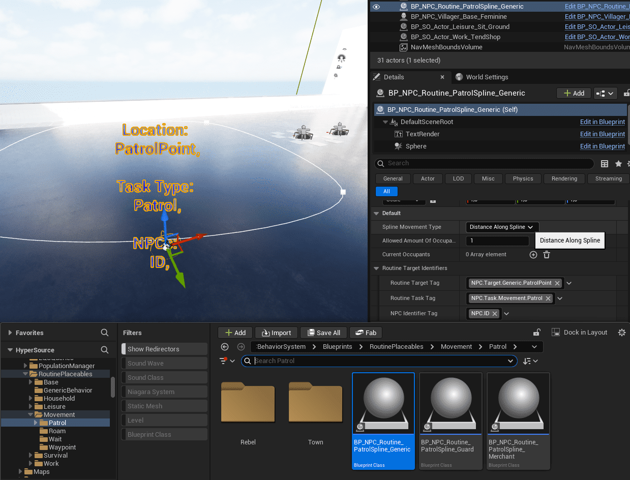 Spline-Based Routines (Patrols) screenshot