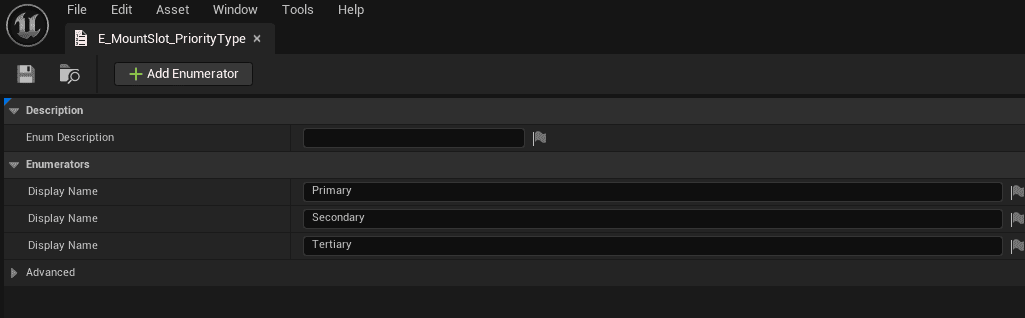 Important slot settings screenshot