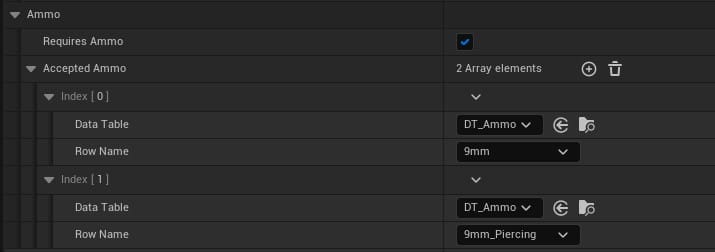 Dynamic Ammo logic screenshot
