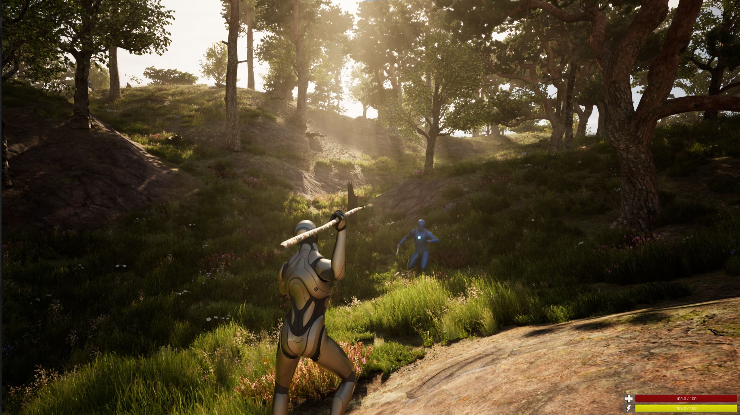 Spear and Throwing knife screenshot