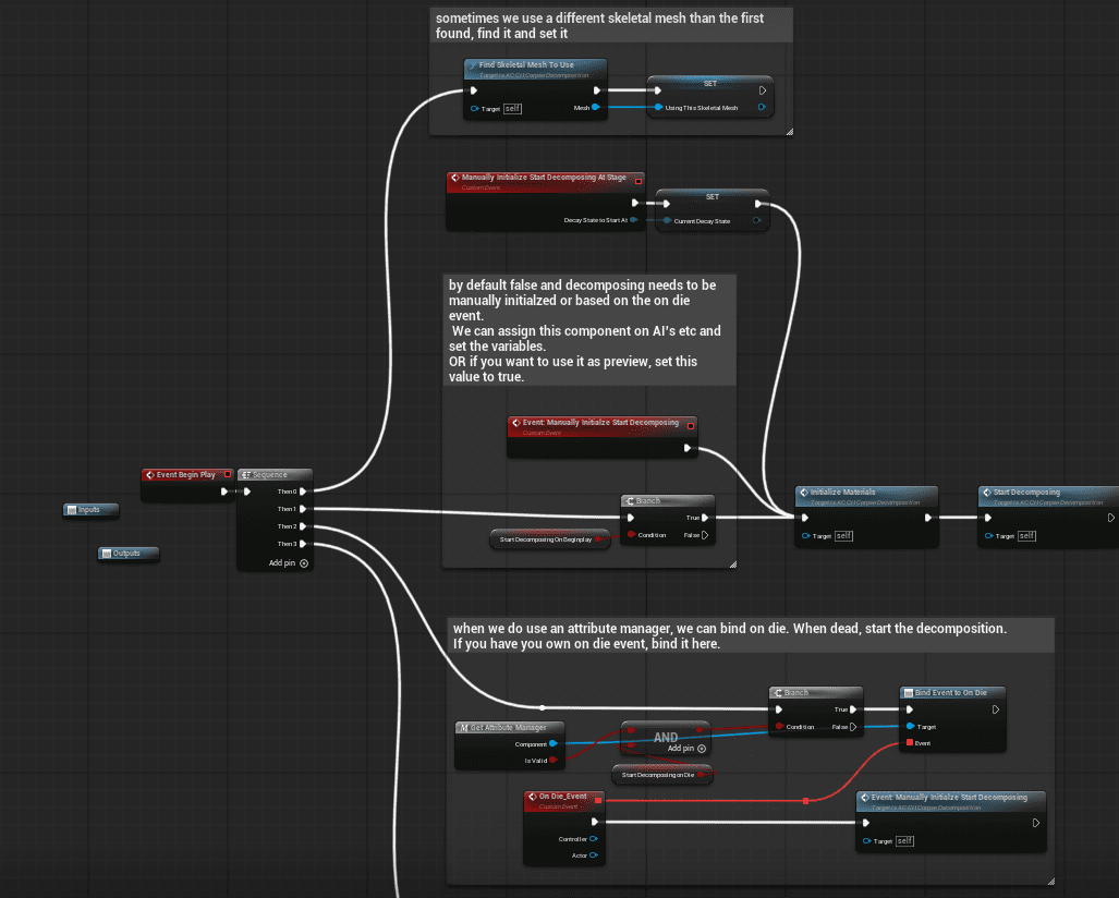 Events, Start Modes, and State Flow screenshot